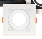 Lumanti Spot Emb Quad Rec P/1lamp Mr11 Branco Lumanti Spot Emb Quad Rec P/1lamp Mr11 Branco