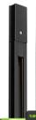 Lumanti Trilho Sobrepor Eletricifado 2mt Preto C/cava T200p