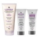 Lumina Clareador Virilha Axilas e Desodorante AntiTranspirante e Esfoliante Corporal Hidratação Skin care intima Kit