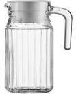LUMINARC QUADRO JARRA 16x8x8cm 500ml VIDRO TRANSP TAMPA BRANCA