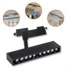 Luminária 20w Linear Difusa Pontual P/ Trilho Eletrificado Bivolt