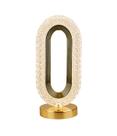 Luminária 3 Tons Luzes Oval 25cm