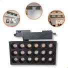 Luminária 30w Linear Difusa P/ Trilho Eletrificado Bivolt