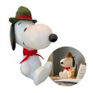 Luminária 3D Snoopy Escoteiro Luz Difusa Decoração Criativa