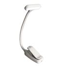 Luminária 9 LEDs Recarregável, Presilha, Flexível p/ Estante Partitura, Leitura, Livros - Branco Luminária 9 LEDs Recarregável, Presilha, Flexível p/ Estante Partitura, Leitura, Livros - Branco