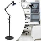 Luminaria Abajur Chao E27 Metal Articulada Iluminaçao Sofa Mesa Sala Trabalho Estudos Leitura Decoraçao