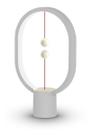 Luminária Abajur Cinza Claro Heng Lamp Interruptor Magnético Led - HLMN175LY Luminária Abajur Cinza Claro Heng Lamp Interruptor Magnético Led - HLMN175LY