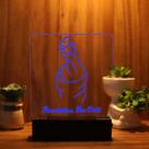 Luminária Abajur Coração Kpop LED Azul Luminária Abajur Coração Kpop LED Azul