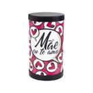 Luminaria Abajur Coracao Rosa Mae Eu Te Amo Luciano Martins - Usare Usare Luminarias