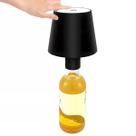 Luminaria Abajur De Garrafa Led Recarregavel Usb Touch Portatil Iluminaçao Ajustavel Decoraçao Mesa Quarto Sala Escrivaninha