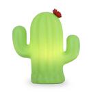 Luminária Abajur De Led Cactus Flor Bivolt