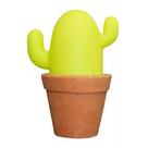 Luminária Abajur De Mesa Cactus Flor Cacto Fofinho Decoração