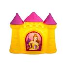 Luminária Abajur de Mesa Castelo Bela com LED Disney Amarelo Usare