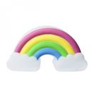 Luminária Abajur de Mesa Decorativa Arco-Íris Usare Branco/Colorido