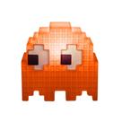 Luminária Abajur de Mesa Fantasminha Pacman Usare Laranja