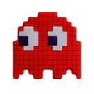 Luminária Abajur de Mesa Fantasminha Pacman Usare Vermelho