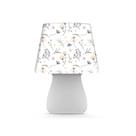 Luminária Abajur de Mesa Grande Floral Luminária Abajur de Mesa Grande Floral