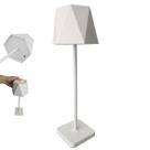 Luminaria Abajur de Mesa LED 3 Tons Bateria Recarregavel USB Casa Sala Quarto Cabeceira Trabalho Mesa Escritorio Recepçao Moderno Iluminaçao Decoraçao