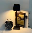 Luminária Abajur de Mesa LED Dimerizável Portátil Sem Fio Recarregável Luz Ajustável Quente e Fria Touch, Design Moderno Ideal para Quarto Escritório