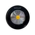 Luminária Abajur De Mesa Mini de Toque Botton LED Decorlaser