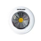 Luminária Abajur De Mesa Mini de Toque Botton LED Decorlaser