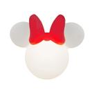 Luminária Abajur de Mesa Minnie Clean Usare Branco/Vermelho