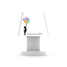 Luminária Abajur de Mesa Pequena Quem Acredita Luminária Abajur de Mesa Pequena Quem Acredita