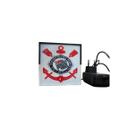 Luminária Abajur De Tomada Led 3d Corinthians - Licenciado