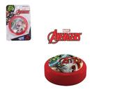 Luminária Abajur De Toque Infantil Com Led Heróis Avengers Luminária Abajur De Toque Infantil Com Led Heróis Avengers