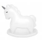 Luminária Abajur Decor Unicornio Branco 28 x 11,4 x 27cm Decorfun Luminária Abajur Decor Unicornio Branco 28 x 11,4 x 27cm Decorfun