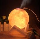 Luminária Abajur E Umidificador E Aromatizador Lua Cheia 3d