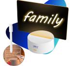 Luminaria Abajur Led 3d Desenhar Escrever Romantica +caneta