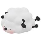 Luminaria Abajur Led Mesa Ovelhinha Touch Muda de Cor Usb Recarrregavel Anti Alergica Silicone Decoraçao Iluminaçao Casa