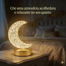 Luminária abajur lua criativa para mesa e cabeceira bmax bmf1132
