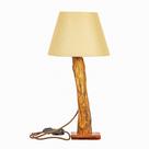 Luminária Abajur Madeira Maciça Design Rústico Vintage para Decoração Luminária Abajur Madeira Maciça Design Rústico Vintage para Decoração