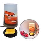 Luminaria Abajur Mcqueen Disney com Lampada Usare Luminarias