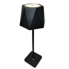 Luminaria Abajur Mesa LED 3 Tons USB Bateria Recarregavel Casa Trabalho Quarto Cabeceira Sala Escritorio Recepçao Moderno Decoraçao Iluminaçao