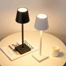 Luminária Abajur Mesa Led Touch S/ Fio Recarregável Home Decorativo Elegante Moderno Multifuncional Ubs