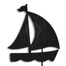 Luminária Abajur Parede Barco Madeira G9 30cm Decoração Bebê