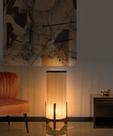 Luminária Abajur Ravely Chão Quarto Sala Estilo Minimalista
