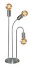 Luminaria Abajur Retrô - Cobre Preto Inox - Ideal Para Sala