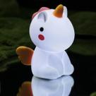 Luminária Abajur Taschibra Touch Soft Led Unicórnio RGB Recarregável