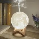 Luminária Abajur Umidificador Aromatizador Lua Cheia Luminária Abajur Umidificador Aromatizador Lua Cheia