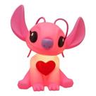 Luminaria Angel Coracao Disney Stitch Rosa - Usare