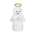 Luminaria Anjo com aureola com fio batizado