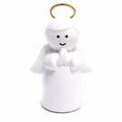 Luminária Anjo com Auréola Dourada - DECORAÇÃO