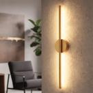 Luminária Arandela 60cm Parede 24 Watts Barra LED Tubo 3 Cores Multitemperatura Gimpo KJBD-179