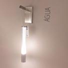 Luminária Arandela Água 23cmx7cmx54cm 1xled Integrado 7w 3000k 400lm Ip20 Luminária Arandela Água 23cmx7cmx54cm 1xled Integrado 7w 3000k 400lm Ip20
