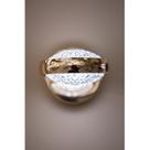 Luminária Arandela Beep Dourado (l)12cm (c)20cm (a)6cm 1xled Integrado 9w 3000k 550lm Ip20