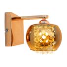 Luminária Arandela Cristal K9 Cuba Cobre + Led 5w Branco Quente St1219 Luminária Arandela Cristal K9 Cuba Cobre + Led 5w Branco Quente St1219